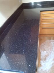 Granite kitchen worktop cleaned and sealed