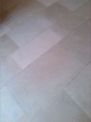 Limestone after restoration